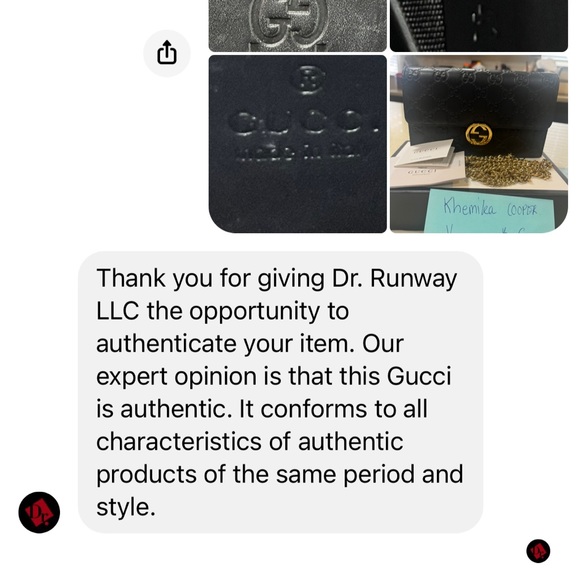 Gucci wallet on chain - Picture 10 of 14